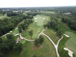 TPC Deere Run Aerial 13th